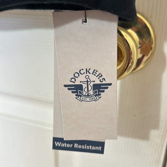 NWT Dockers Men’s Gray Bomber Jacket With Fleece Lining Size XL - Picture 5 of 13